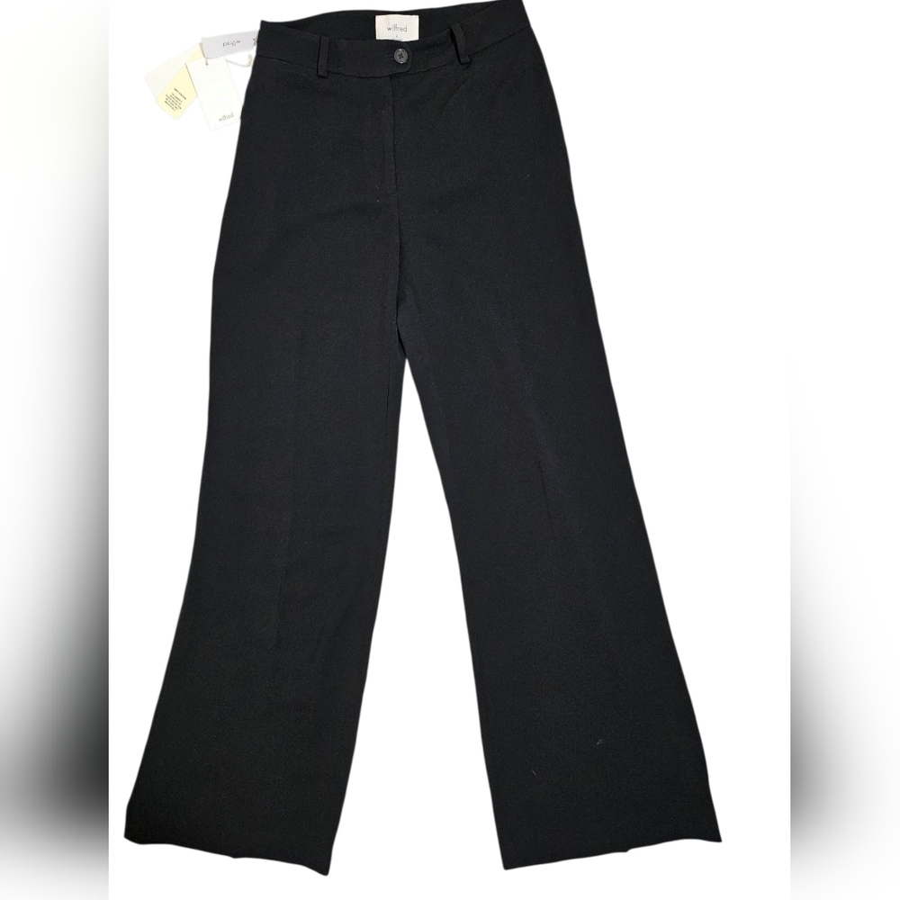 NEW Wilfred Rosalee Wide Leg Trouser Pants 6 Medium - Picture 2 of 11